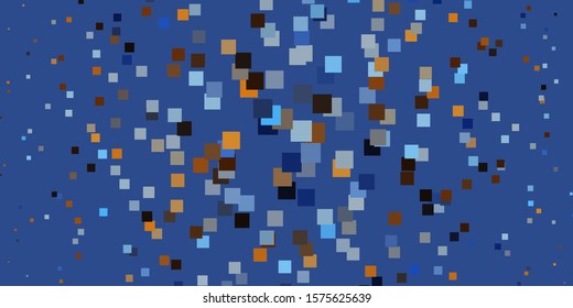 Light Blue, Yellow vector layout with lines, rectangles. New abstract illustration with rectangular shapes. Pattern for websites, landing pages.
