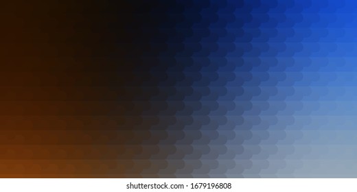 Light Blue, Yellow vector layout with lines. Geometric abstract illustration with blurred lines. Pattern for websites, landing pages.