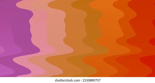 Hellblau, gelbe Vektorgrafik mit Kurven. Farbige geometrische Probe mit Farbverlauf-Kurven.  Muster für Werbung, Werbung.