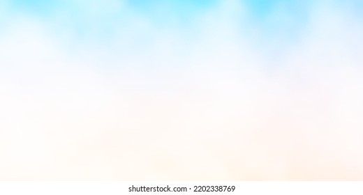 Light Blue, Yellow vector layout with cloudscape. Abstract colorful clouds on gradient illustration. Template for websites.