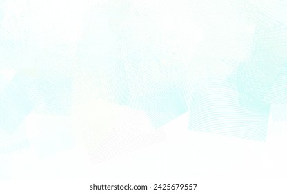 Light Blue, Yellow vector layout with wry lines. Colorful gradient illustration in simple style with lines. Simple template for your design.