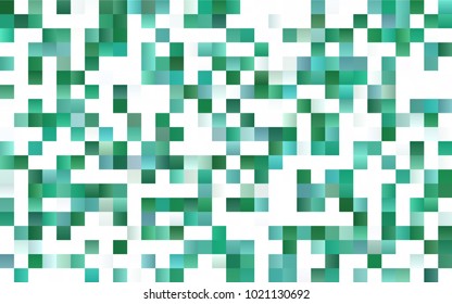 Light Blue, Yellow vector low poly background. A sample with a polygonal design. Illustration in polygonal style with repeating squares
