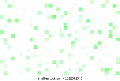 Light Blue, Yellow vector low poly background. A sample with a polygonal design. Illustration in polygonal style with repeating squares