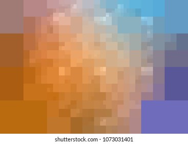 Light Blue, Yellow vector Low poly crystal background. Polygon design pattern. Low poly illustration, low polygon background.