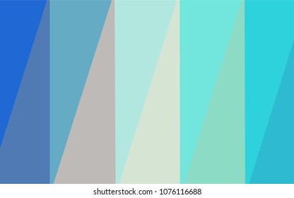 Light Blue, Yellow vector low poly texture. Modern geometrical abstract illustration with gradient. The best triangular design for your business.