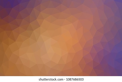 Light Blue, Yellow vector low poly texture. Glitter abstract illustration with an elegant triangles. A new texture for your web site.