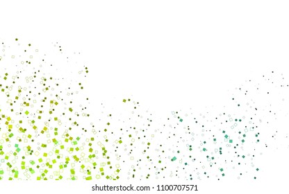Light Blue, Yellow vector low poly background. A sample with a polygonal design. Illustration in polygonal style with repeating squares