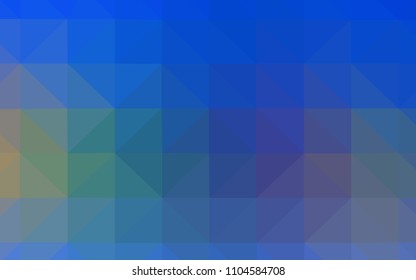 Light Blue, Yellow vector low poly cover. Colorful illustration in abstract style with triangles. Brand new design for your business.