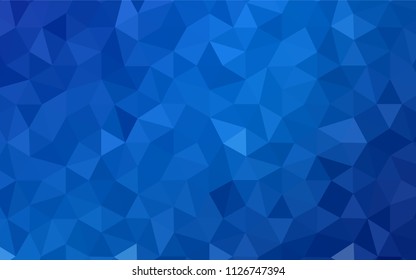 Light Blue, Yellow vector low poly layout. A completely new color illustration in a polygonal style. A new texture for your web site.