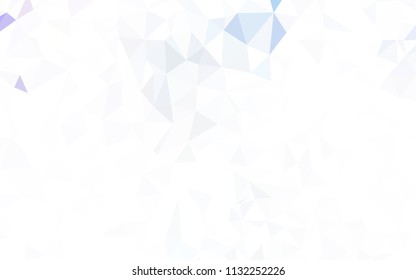 Light Blue, Yellow vector low poly texture. Colorful abstract illustration with triangles. Brand new style for your business design.
