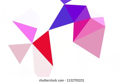 Light Blue, Yellow vector low poly cover. Polygonal abstract illustration with gradient. Template for cell phone's backgrounds.