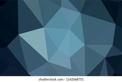 Light Blue, Yellow vector low poly texture. Glitter abstract illustration with an elegant triangles. Brand new design for your business.