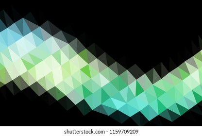 Light Blue, Yellow vector low poly cover. Colorful abstract illustration with gradient. A completely new design for your business.