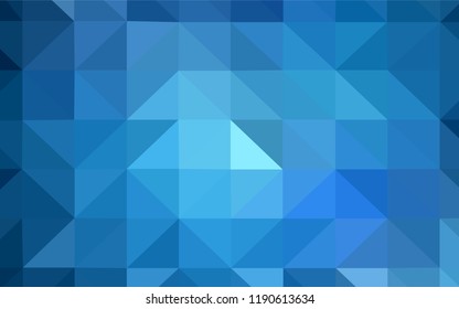 Light Blue, Yellow vector low poly texture. A completely new color illustration in a polygonal style. Brand new design for your business.