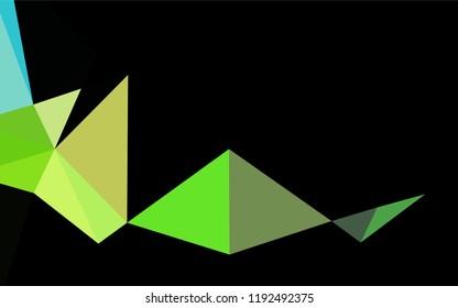Light Blue, Yellow vector low poly texture. Glitter abstract illustration with an elegant design. Brand new style for your business design.