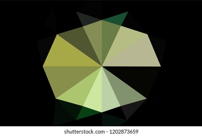 Light Blue, Yellow vector low poly cover. Colorful illustration in abstract style with gradient. Brand new style for your business design.