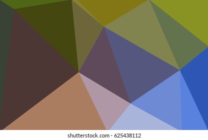 Light Blue, Yellow vector Low poly crystal background. Polygon design pattern. Low poly illustration, low polygon background.