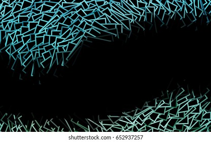 Light Blue, Yellow vector low poly background. A sample with a polygonal design. Illustration in polygonal style with repeating squares