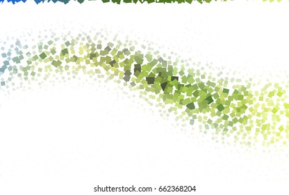 Light Blue, Yellow vector low poly background. A sample with a polygonal design. Illustration in polygonal style with repeating squares