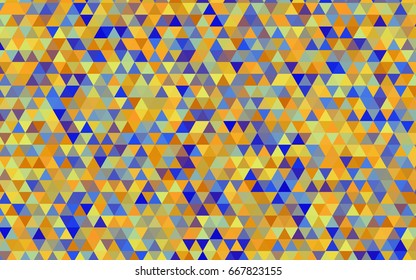 Light Blue, Yellow vector low poly template. Modern geometrical abstract illustration with gradient. The polygonal design can be used for your web site.