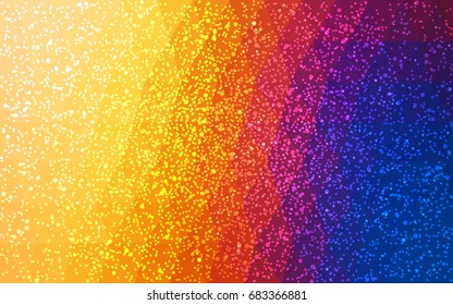 Light Blue, Yellow vector low poly crystal background with snowflakes. Polygon christmas design pattern . Low poly illustration of New Year celebration.
