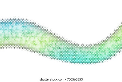 Light Blue, Yellow vector low poly background. A sample with a polygonal design. Low poly illustration, low polygonal background.