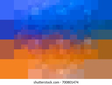 Light Blue, Yellow vector Low poly crystal background. Polygon design pattern. Low poly illustration, low polygon background.