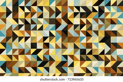 Light Blue, Yellow vector low poly pattern. Shining colored illustration in a brand-new style. The textured pattern can be used for background.