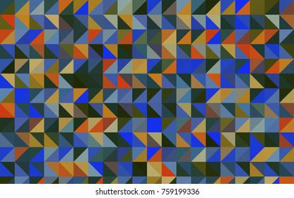 Light Blue, Yellow vector low poly background. Brand-new colored illustration in blurry style with gradient. Brand-new style for your business design.
