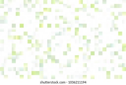 Light Blue, Yellow vector modern geometrical background. Abstract template. Geometric pattern in square style with gradient.