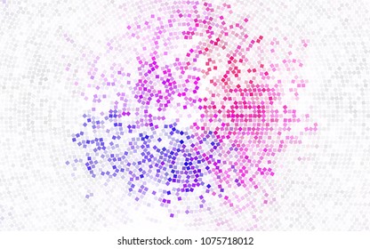 Light Blue, Yellow vector modern geometrical background. Abstract template. Geometric pattern in square style with gradient.