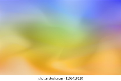 Light Blue, Yellow vector modern elegant layout. Creative illustration in halftone style with gradient. The best blurred design for your business.
