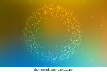 Light Blue, Yellow vector modern elegant layout. Colorful abstract illustration with gradient. Smart design for your work.