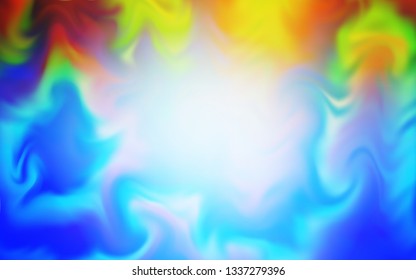 Light Blue, Yellow vector modern elegant background. A completely new colored illustration in blur style. New design for your business.