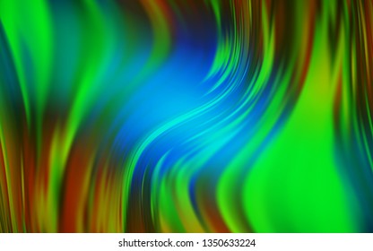 Light Blue, Yellow vector modern elegant layout. New colored illustration in blur style with gradient. Background for a cell phone.