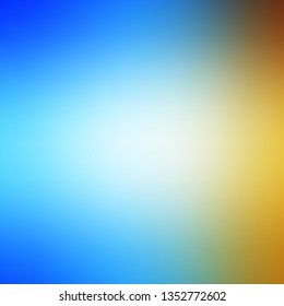 Light Blue, Yellow vector modern blurred background. New colorful illustration in blur style with gradient. Sample for your web designers.