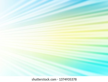Light Blue, Yellow vector modern elegant template. Colorful illustration in abstract style with gradient. The best blurred design for your business.