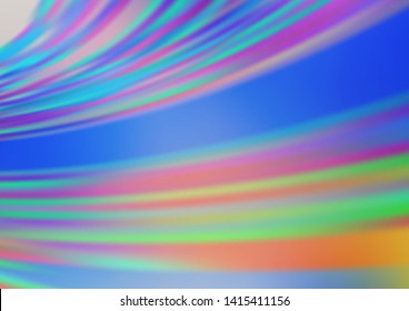 Light Blue, Yellow vector modern bokeh pattern. Colorful illustration in blurry style with gradient. The elegant pattern for brand book.