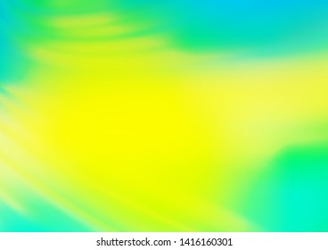 Light Blue, Yellow vector modern elegant template. Shining colorful illustration in a Brand new style. The template can be used for your brand book.