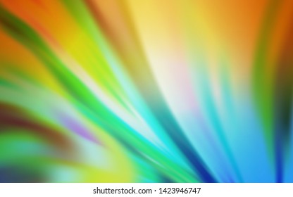 Light Blue, Yellow vector modern elegant background. New colored illustration in blur style with gradient. New way of your design.