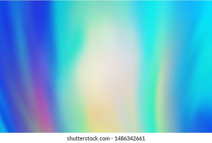 Light Blue, Yellow vector modern elegant backdrop. New colored illustration in blur style with gradient. New style design for your brand book.