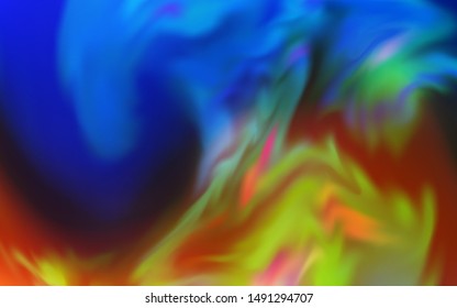 Light Blue, Yellow vector modern elegant background. Glitter abstract illustration with gradient design. Background for a cell phone.