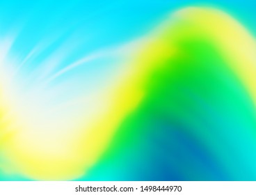 Light Blue, Yellow vector modern elegant background. Glitter abstract illustration with an elegant design. The best blurred design for your business.