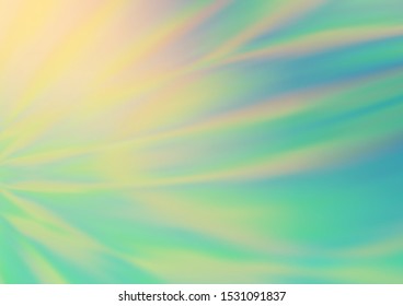Light Blue, Yellow vector modern elegant template. Colorful illustration in abstract style with gradient. A completely new design for your business.