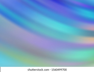 Light Blue, Yellow vector modern bokeh pattern. Modern geometrical abstract illustration with gradient. The best blurred design for your business.