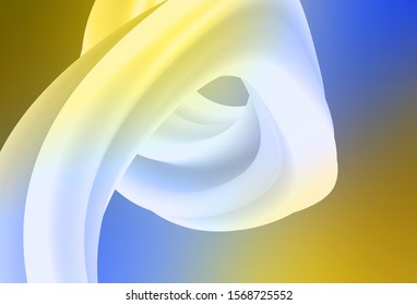 Light Blue, Yellow vector modern elegant layout. A completely new colored illustration in blur style. Elegant background for a brand book.