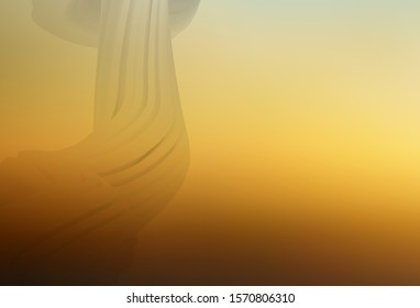 Light Blue, Yellow vector modern elegant layout. New colored illustration in blur style with gradient. Completely new design for your business.