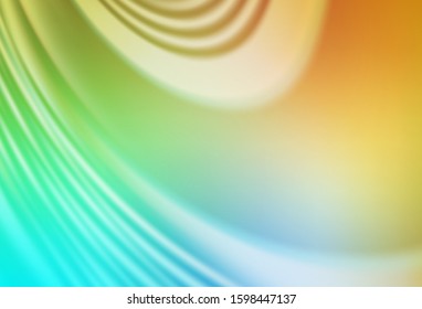 Light Blue, Yellow vector modern elegant backdrop. Abstract colorful illustration with gradient. New style for your business design.