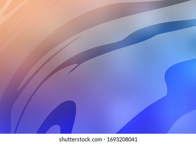Light Blue, Yellow vector modern elegant layout. Abstract colorful illustration with gradient. New way of your design.