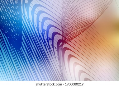 Light Blue, Yellow vector modern elegant background. Colorful abstract illustration with gradient. Completely new design for your business.